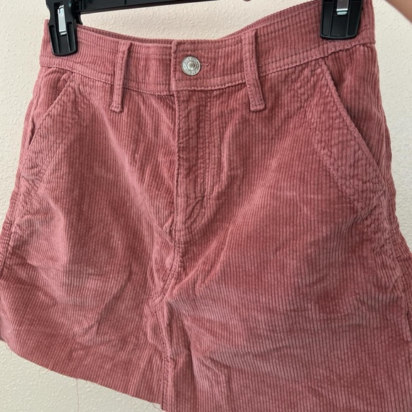American Eagle Outfitters Dusty Rose Corduroy Skirt - Picture 3 of 4